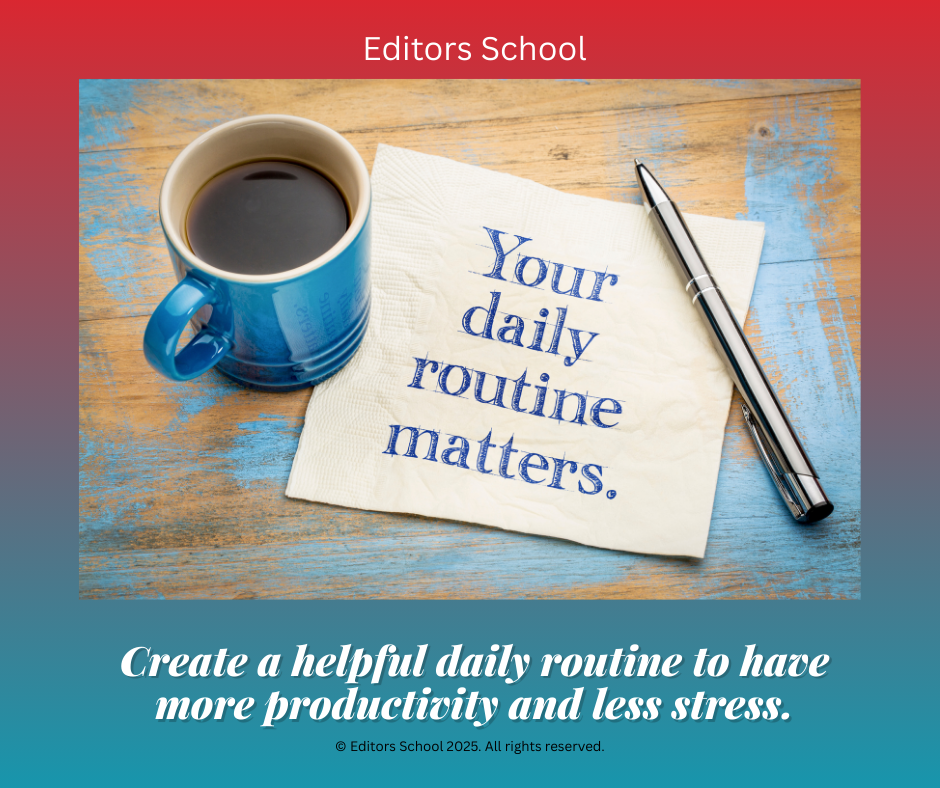 This Is a Helpful Daily Routine for Productivity